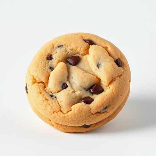 A simple illustration of a cookie, representing the cookies used on the Scenic Vista Films website.