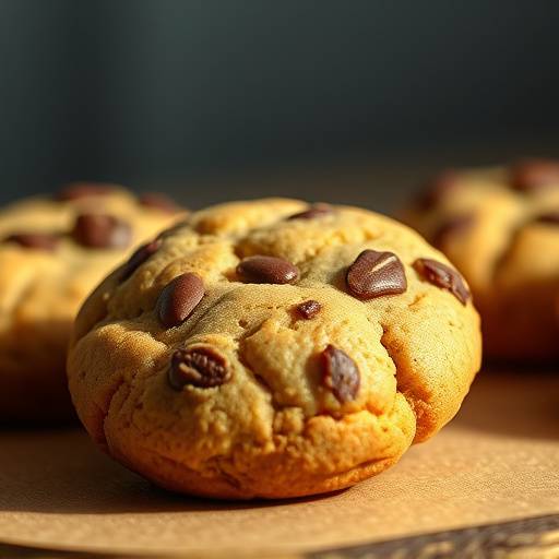 Illustration of a cookie, symbolizing this policy about cookie usage on the website.